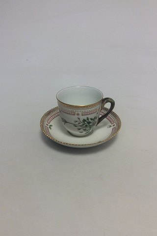 Royal Copenhagen Flora Danica Kaffekop og Underkop No 20/3597