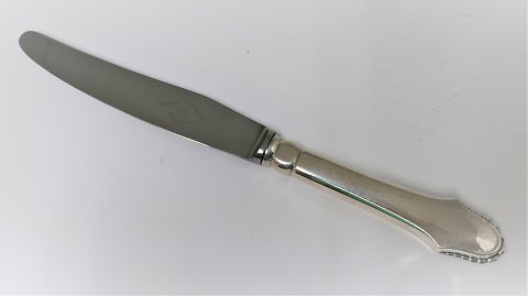 Christiansborg. Sølvbestik (830). Middagskniv. Længde 24,5 cm.