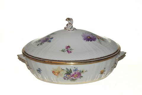 Royal Saxon Flower, Large Low Dish