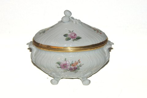 Royal Saxon Flower Juliane Marie Small lid dish