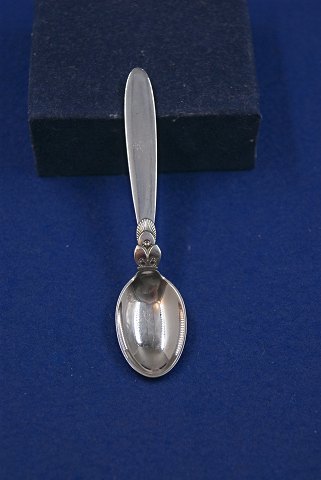 Kaktus Georg Jensen sterling sølvbestik, theskeer 12,3cm