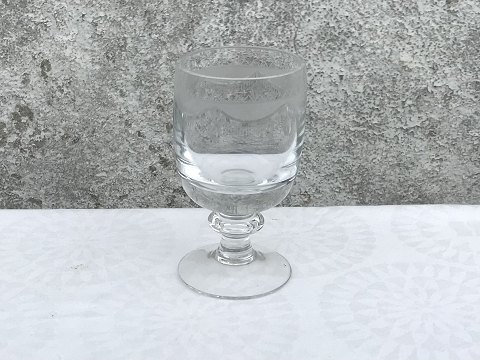 Lindahl Nielsen 
Glas med guirlandeslebet bort
Portvin
*50kr