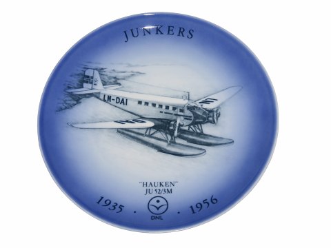 Bing & Grondahl Airplane plate No. 10
Junkers Hauken