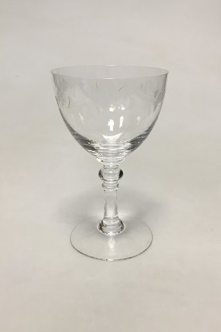 Holmegaard Rosenborg Rødvinsglas.
