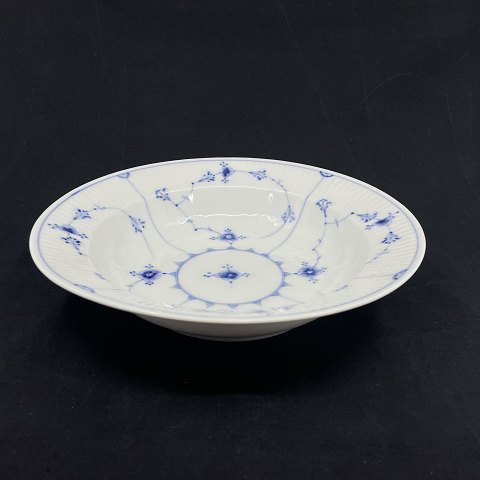 Blue Fluted Plain deep plate from the 1820-1850