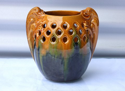 Michael Andersen vase med firben
