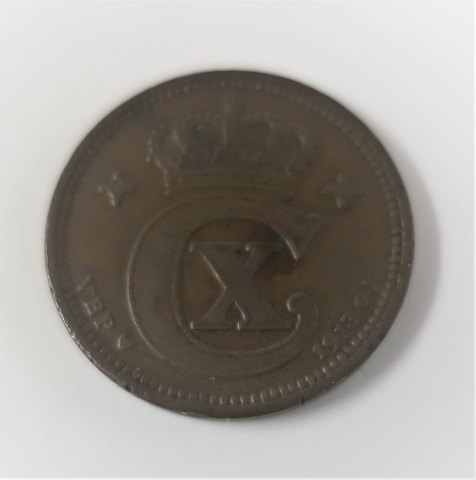 Dänemark. Christian X. 5 öre von 1913.