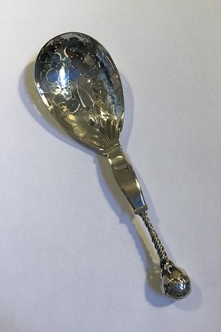 Tidlig Georg Jensen Sølv Ornamental Bærske No 35