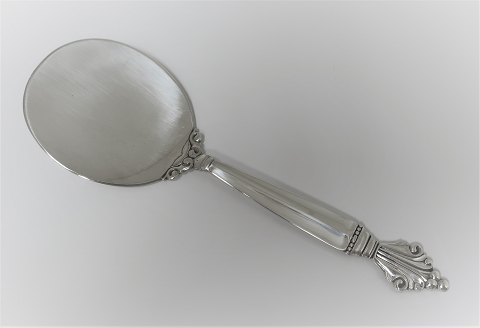 Georg Jensen. Silver cutlery. Acanthus. Small cake server. Length 17.3.