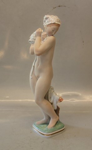 2428 RC Girl Bathing 13" / 33 cm Gerhard Henning 1924 Royal Copenhagen