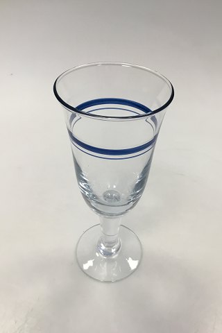 "Blå Klokke" Ølglas Holmegaard