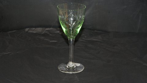White wine glass Light green #Ulla Crystal glass from Holmegaard.