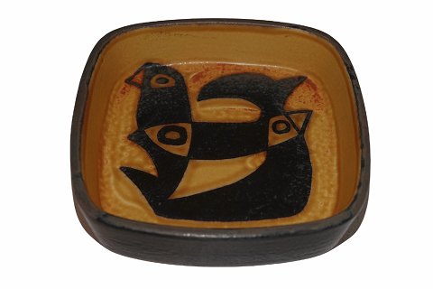 Royal Copenhagen BacaLille gul skål