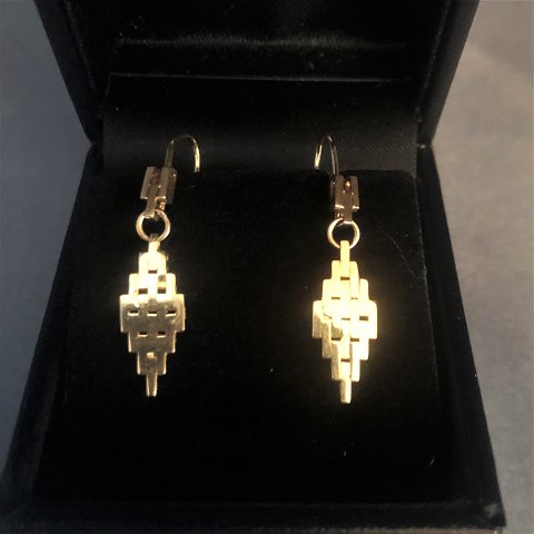 Earrings of 14k gold