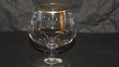Cognac glass with Gold edge