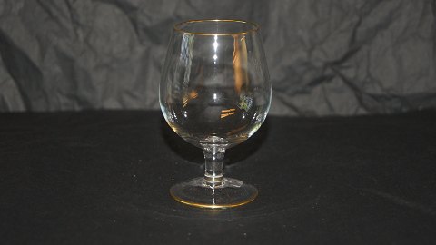 Cognac glass with Gold edge