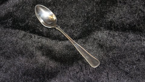 Coffee spoon #Double triple # Silver stain with Engraving back