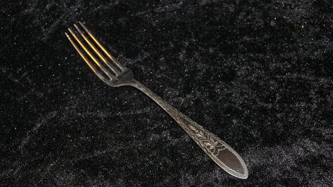 Breakfast fork #Empire Sølvplet
Produced by Cohr and others.
Length 17.5 cm approx