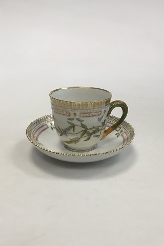 Royal Copenhagen Flora Danica Kaffekop og Underkop No 20/3597