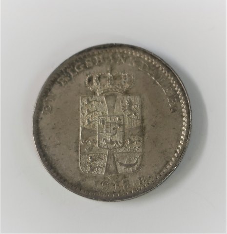 Dänemark. Frederik d. VI. Silber 1 Rigsdaler 1818. Sehr schöne gepflegte Münze.