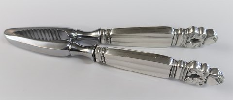 Georg Jensen. Silver cutlery (925). Akorn. Nutcracker. Length 15 cm.