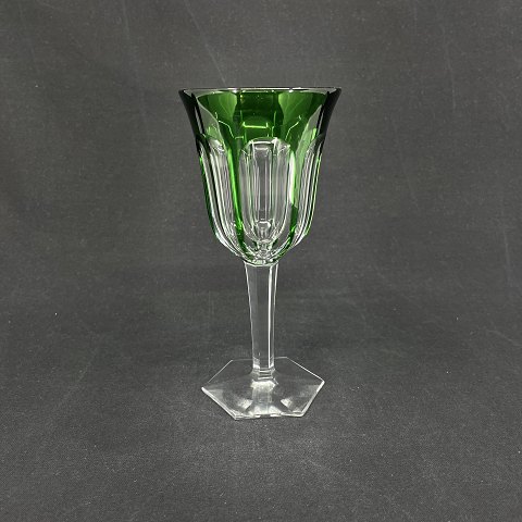 Malmaison green white wine glass