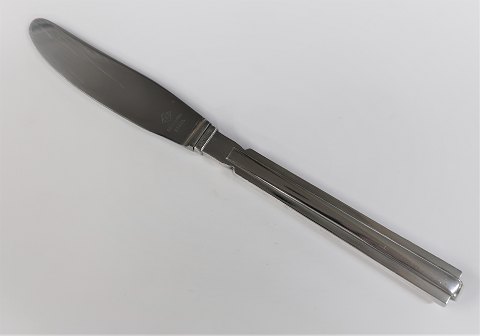 Hans Hansen. Sølvbestik. Arvesølv no. 18. Middagskniv. Længde 22 cm.