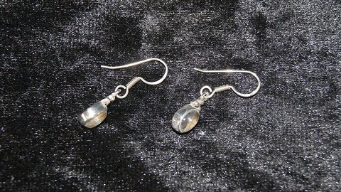 Elegant # Earrings with stones in Silver
Stamped 925
Measures 31.71 mm
Nice and well maintained condition