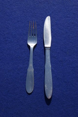 Georg Jensen Mitra matt dänisch Stahlbesteck, 2tlg. Lunchbesteck