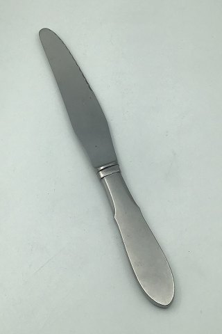 Georg Jensen Mitra Mat Stainless Spisekniv kort skaft, langt blad, med skær.