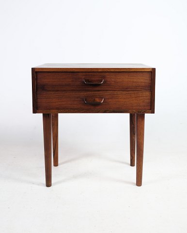 Bedside table / chest of drawers, Poul Volther, rosewood, 1960