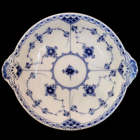 Royal Copenhagen, musselmalet halvblonde porcelæn; Sjælden fad/skål #730