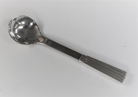 Georg Jensen. Silberbesteck (925). Bernadotte. Senflöffel mit Stahl. Länge 8,6cm