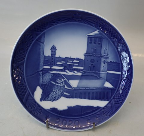 2020 The Cathedral of Copenhagen 18 cm Royal Copenhagen Christmas plate 
