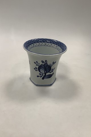 Royal Copenhagen / Aluminia Tranquebar, Blå Fajance vase No 1239