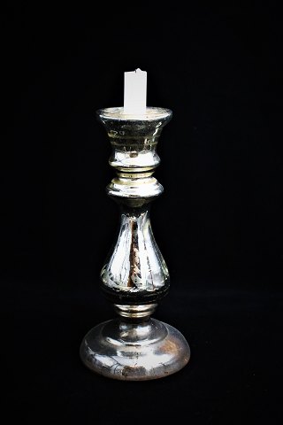 Large 19th century candlestick in poor man