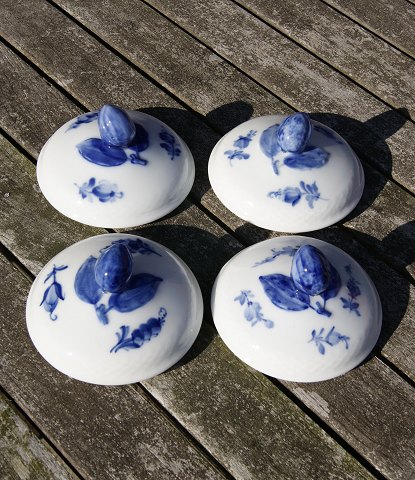 Blue Flower Plain Danish porcelain. Cover for the sugar bowls No 8082