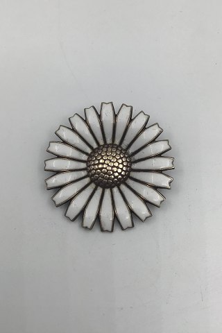 A Michelsen Sterling Sølv Marguerit Broche