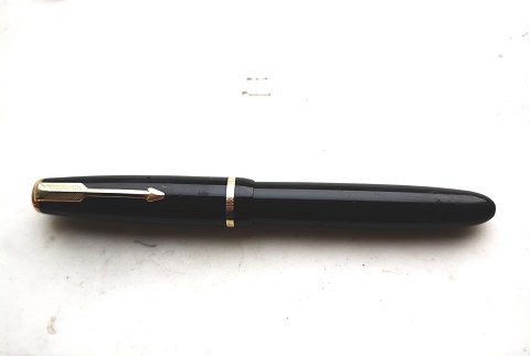 Black Parker Duofold fountain pen