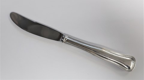 Dobbeltriflet. Cohr. Sølv (830). Middagskniv. Længde 20,2 cm.