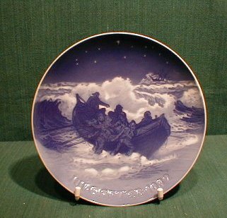 KAD ringen B G Denmark Christmas plates 1932 B G Denmark