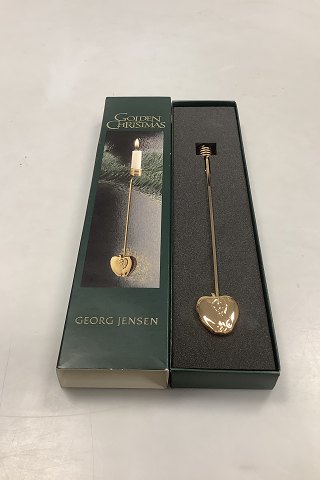 Georg Jensen Golden Christmas Lyseholder - Æble 2001