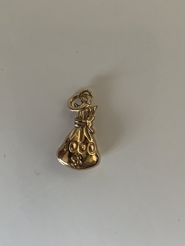 Pengepose Charms/Vedhæng #14karat Guld