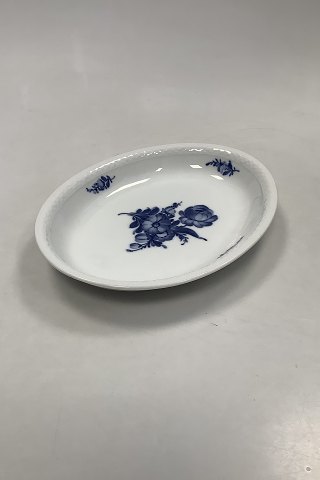 Royal Copenhagen Blå Blomst Flettet Oval Skål No 8132