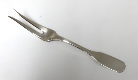 Hans Hansen. Silberbesteck. Susanne. Aufschnittgabel. Sterling (925). Länge 14,5 
cm.