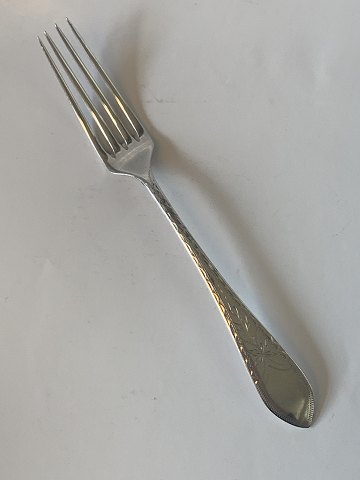 Middagsgaffel #Empire Sølvplet
Produceret af Cohr og andre.
Længde ca 20,1 cm