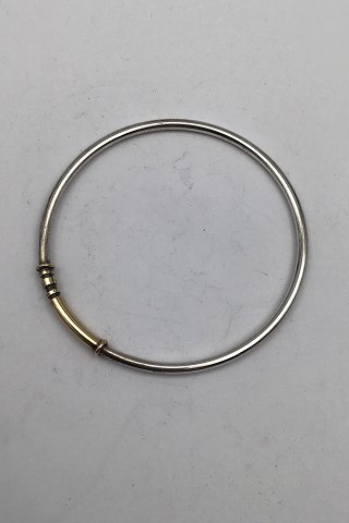 Georg Jensen / Hans Hansen Sterling Sølv / Guld Armring