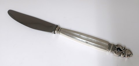 Georg Jensen. Sterling (925). Akorn. Dinnerknife. Length 23 cm