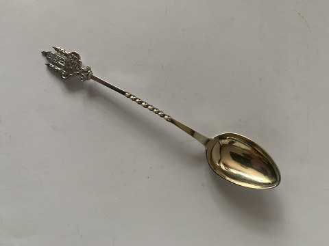 Te / Kaffeske  Sølv
Stemplet 3 tårne Simon Groth
Længde Ca 12,4 cm
Produceret i år 1899