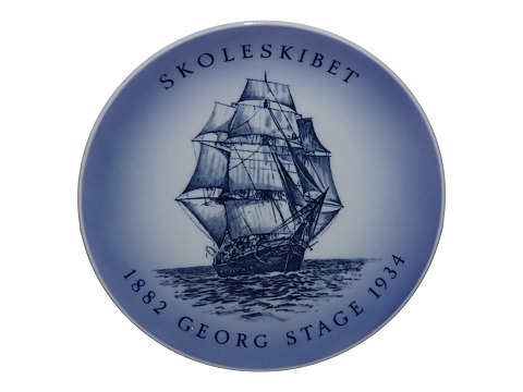 Royal Copenhagen
Marine plate Skoleskibet Georg Stage